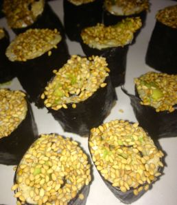 Sweet Egg and Avocado 'Sushi'